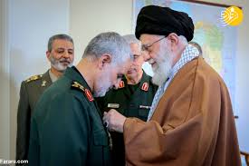 قاسم سلیمانی جاتون خالیه